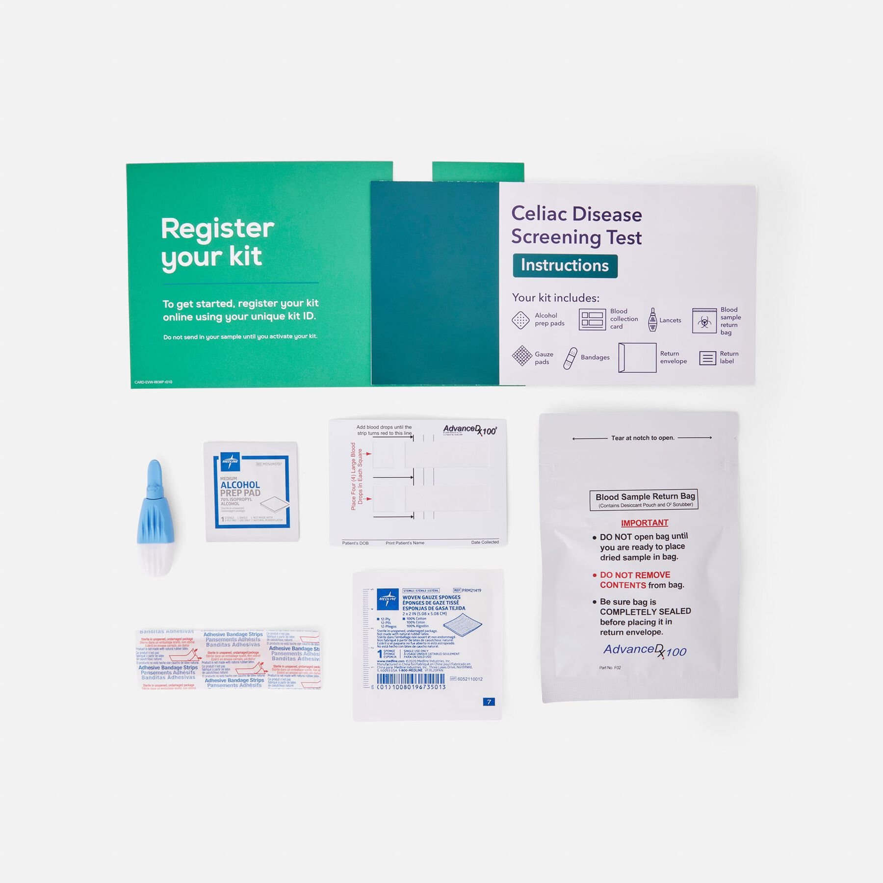 FSA Eligible Everlywell Celiac Disease Screening Test FSA Store