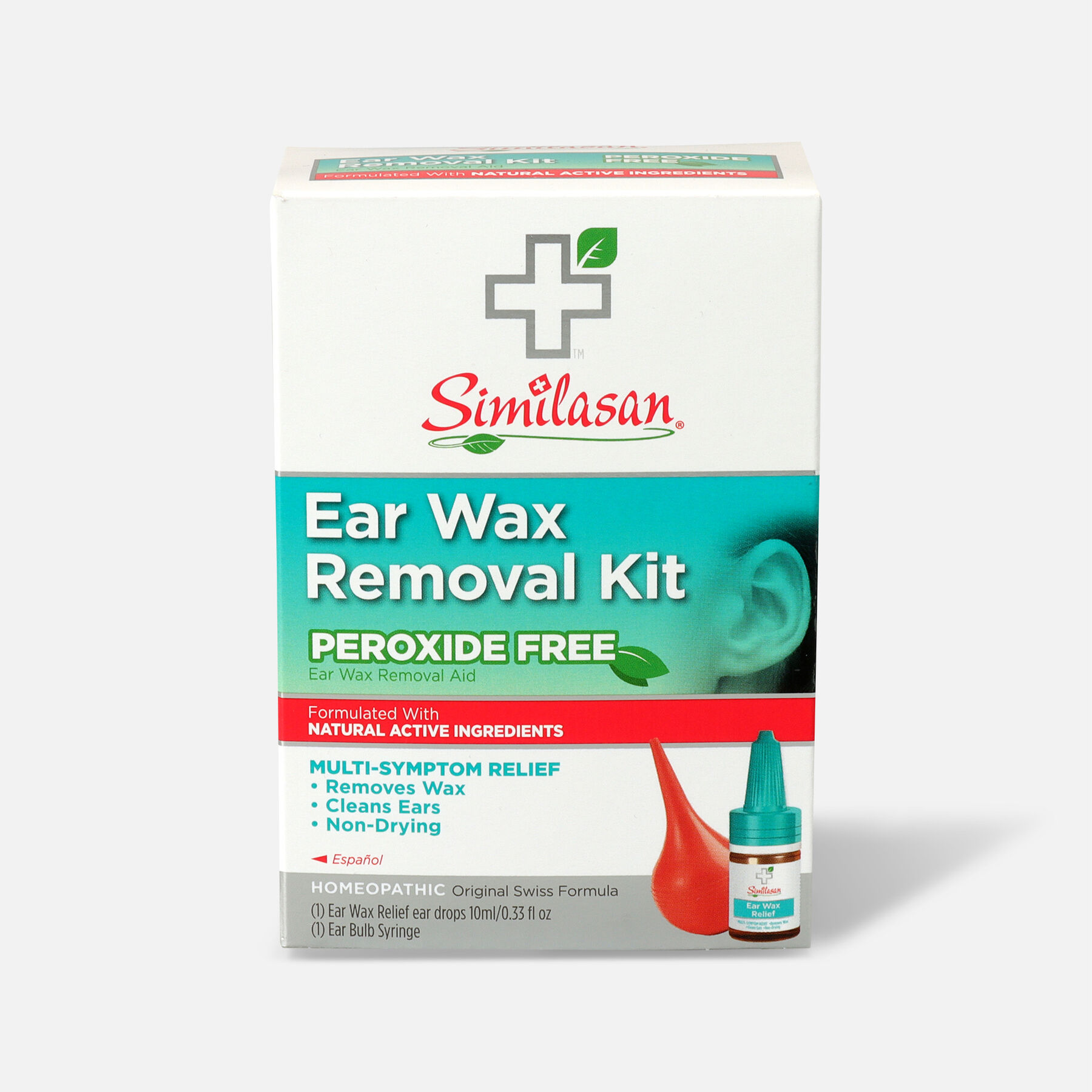 Similasan Ear Wax Removal Kit, 0.33oz., with bulb syringe