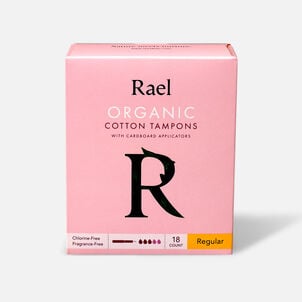 tampons rael 18ct applicator applicators
