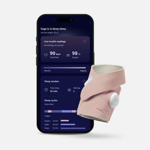 Owlet Dream Sock Baby Monitor, Dusty Rose