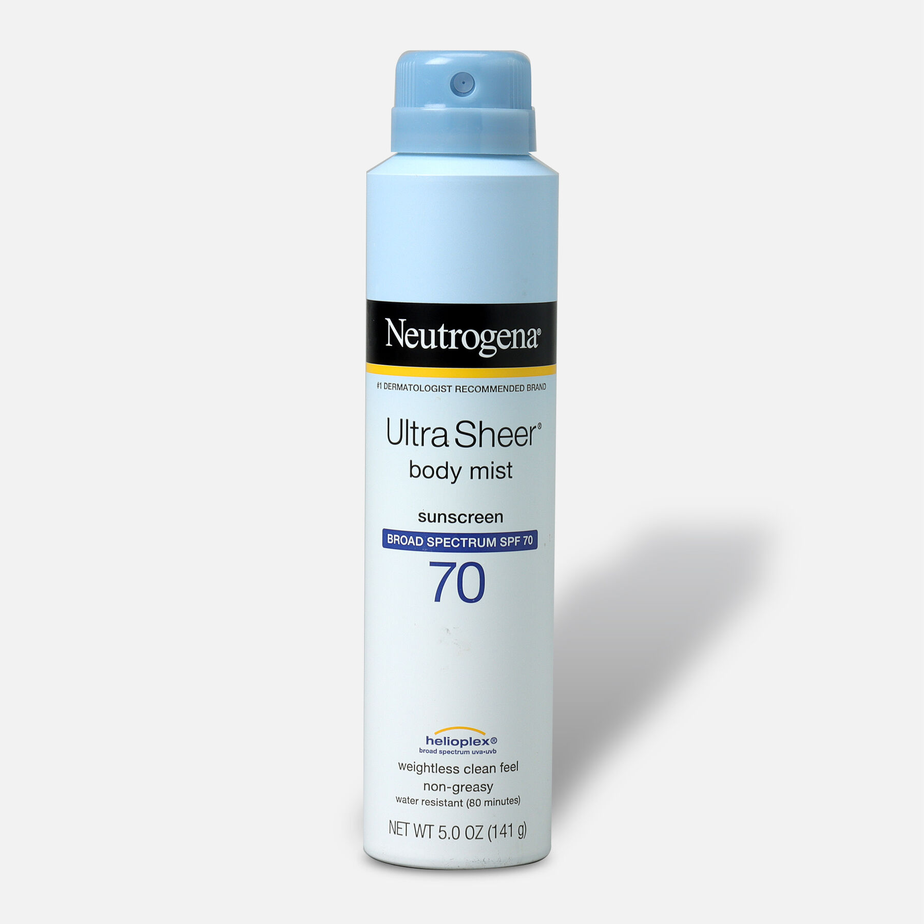 Neutrogena Ultra Sheer Body Mist Sunscreen Spray, 5oz.