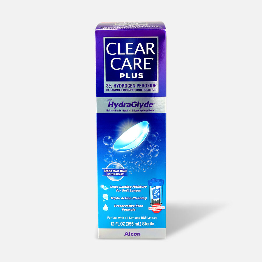 Clear Care Plus Cleaning and Disinfecting Solution, , large image number 1