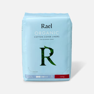 Rael Organic Cotton Cover Panty Liners for Bladder Leaks