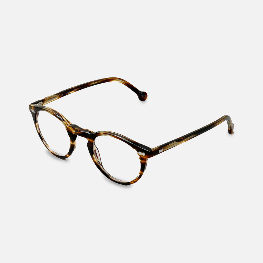 eyeOs Wise Guy Tortoise Premium Reading Glasses, , large image number 6