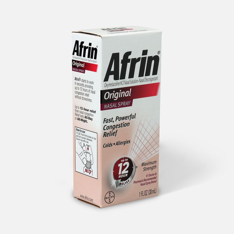 Afrin Original Nasal Spray, 1.0 oz., , large image number 2