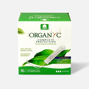 organyc applicator tampons 16ct eco 10ct