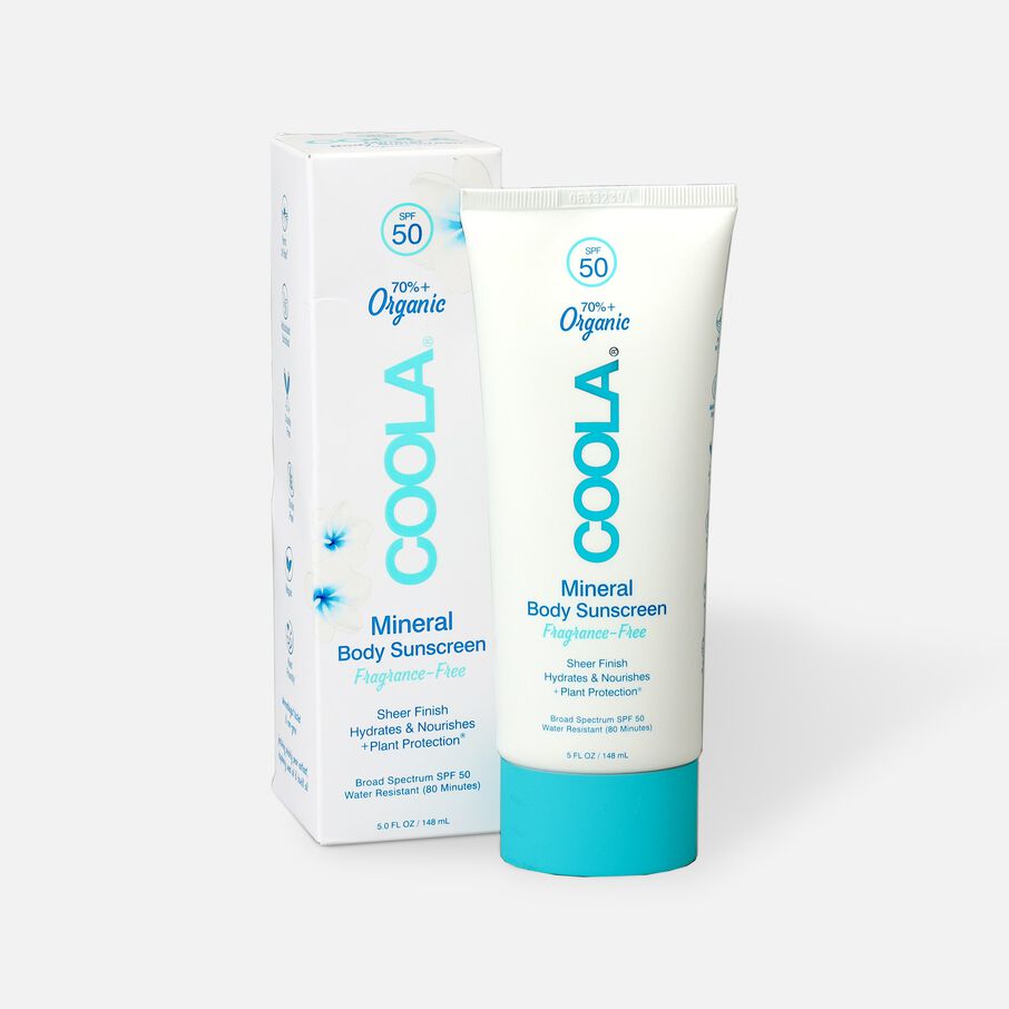 Coola Mineral Body Organic Sunscreen Spray SPF 30 FragranceFree, 5 oz.