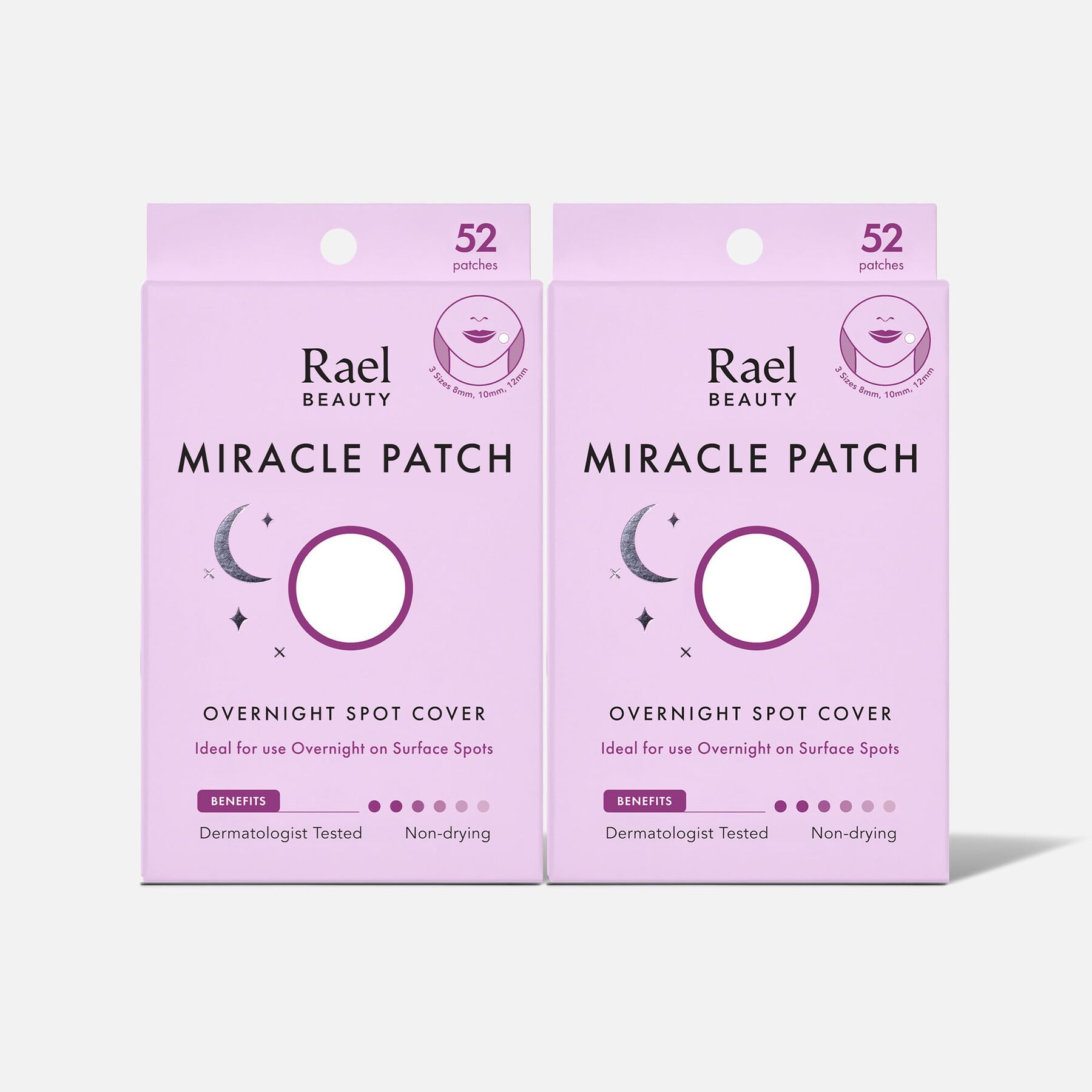 FSA Eligible Rael Beauty Miracle Patch Overnight Spot Cover 52 ct (2