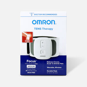 OMRON Focus TENS Therapy for Knee, Wearable, Wireless