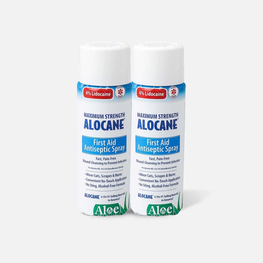 Alocane Maximum Strength First-Aid Antiseptic Spray, 3.5 oz. (2-Pack), , large image number 0
