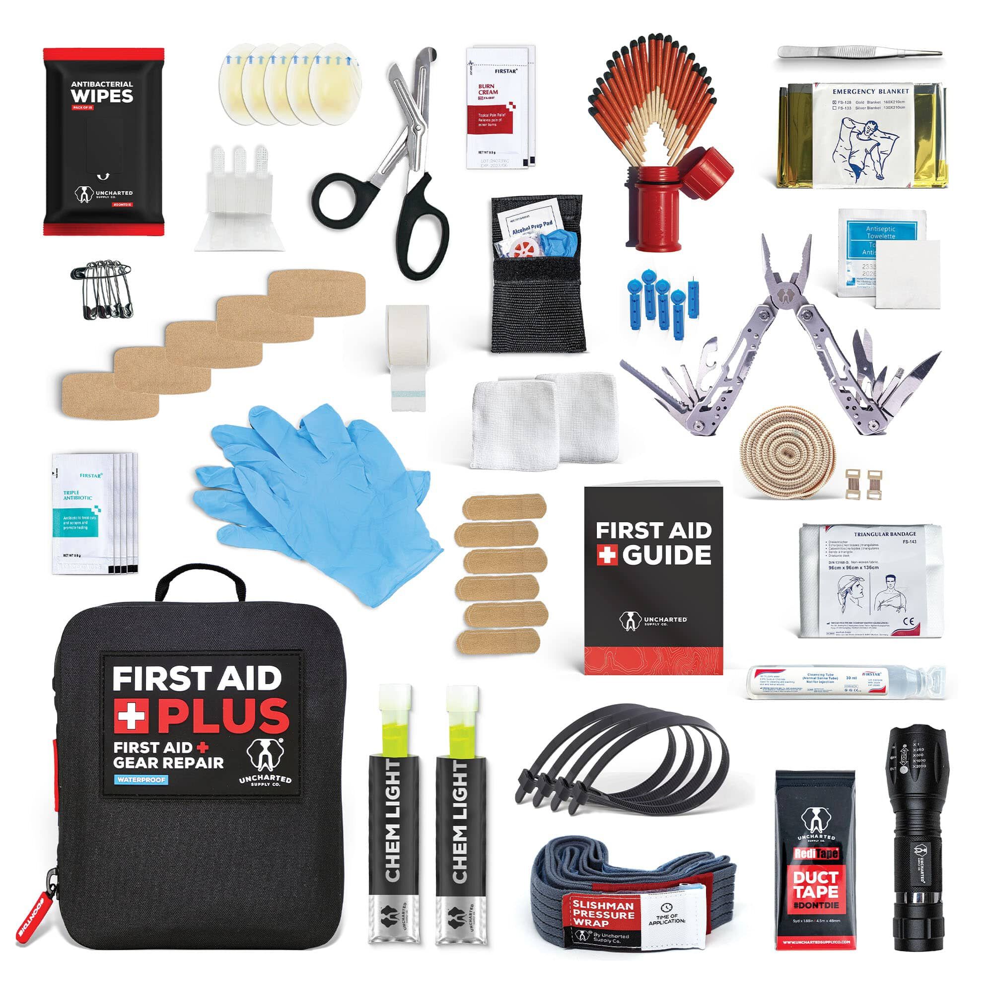 Uncharted Supply Co. Plus First Aid + Gear Repair Kit by Uncharted