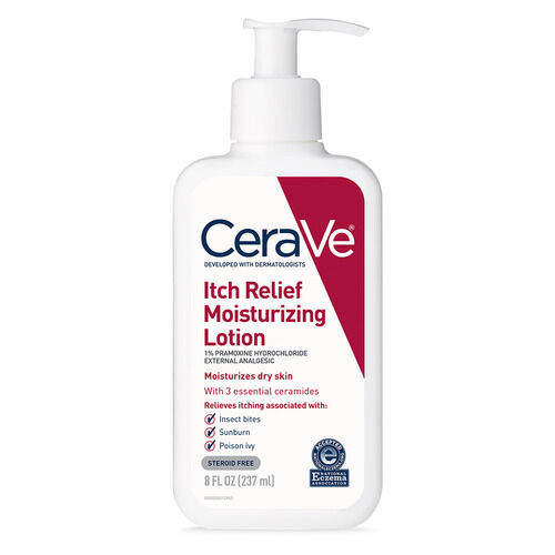 cerave moisturizing lotion for itch relief
