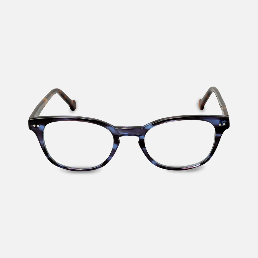 eyeOs Blue Claude Premium Reading Glasses, , large image number 0