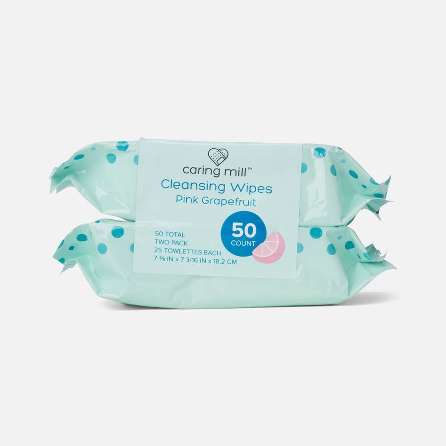 Caring Mill&trade; Acne Treatment Facial Cleansing Wipes, 25 ct. (2-Pack), , large image number 1