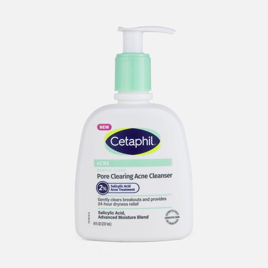 Cetaphil Gentle Clear Pore Clearing Acne Cleanser, 8 oz., , large image number 0