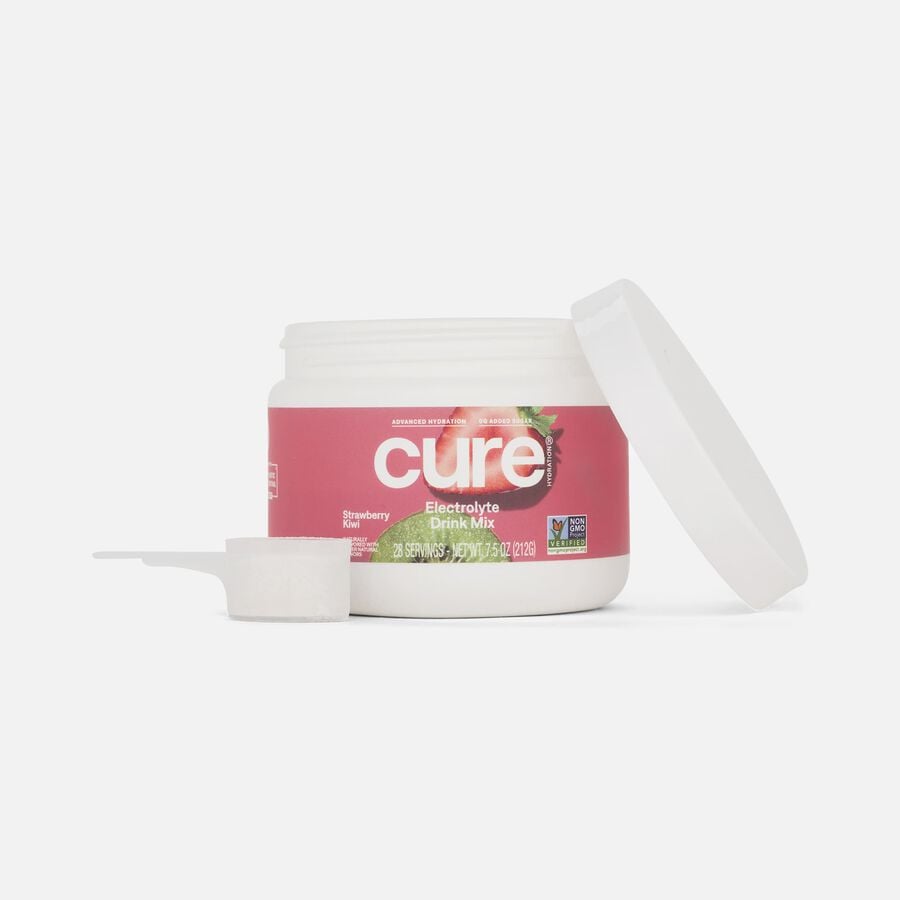 Cure Hydrating Electrolyte Drink Mix, Strawberry Kiwi Bulk Jar, 28 ct., , large image number 2