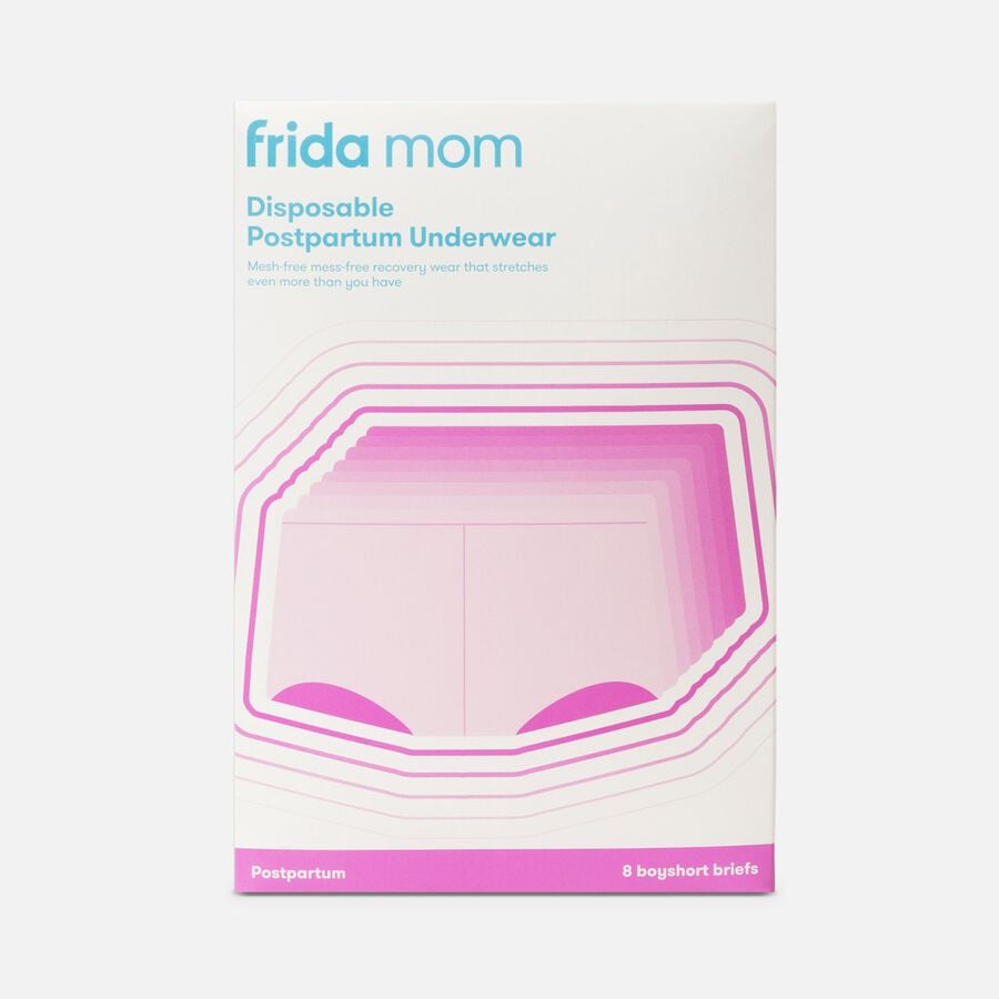 Frida Mom Boyshort Disposable Postpartum Underwear (Size Petite), , large image number 6
