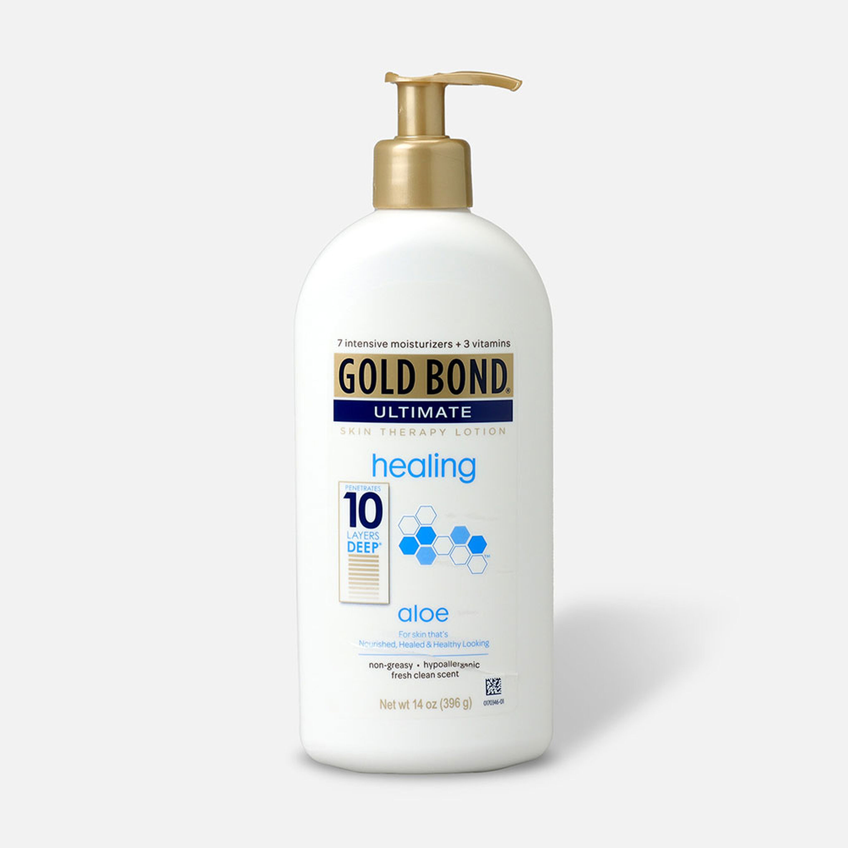 Gold Bond Ultimate Healing Skin Therapy Lotion, Aloe, 14 oz