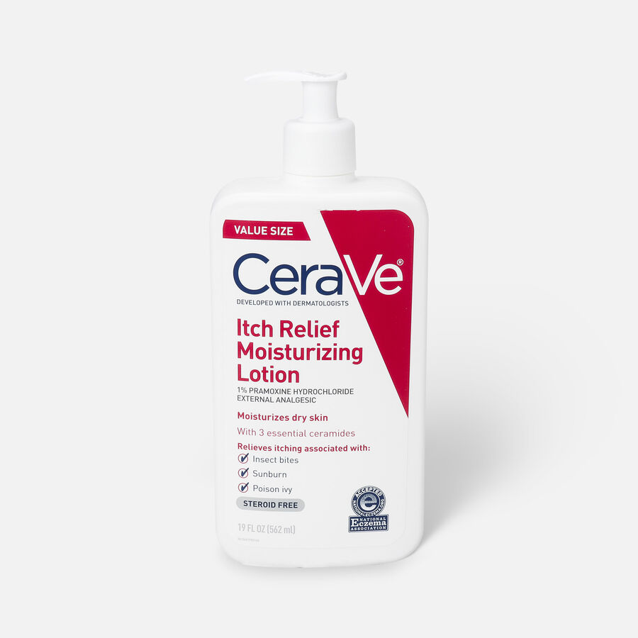 CeraVe Moisturizing Lotion for Itch Relief, 19 oz., , large image number 0