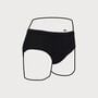 Thinx Teens All Day Brief, Black, Size 11/12, , large image number 1