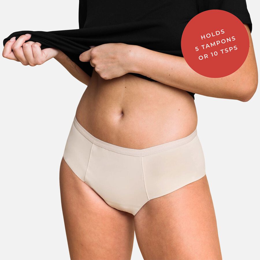 Proof® Leak & Period Underwear - Hipster (5 Tampons/10 tsps), , large image number 0