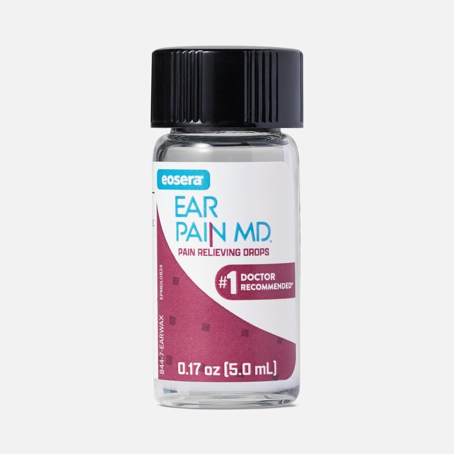 eosera&reg; EAR PAIN MD&reg; Relief Drops with 4% Lidocaine, 0.17 fl. oz., , large image number 2
