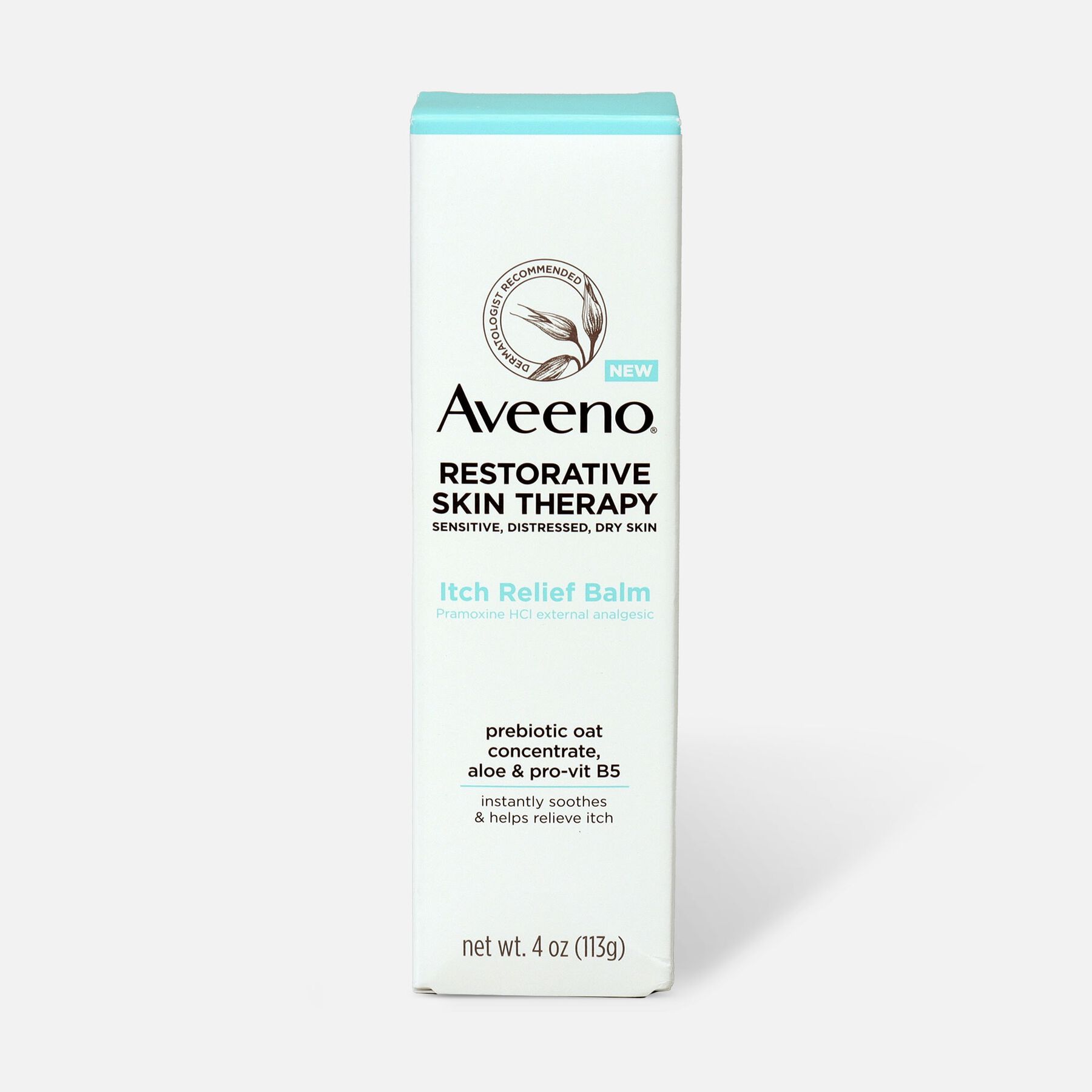 Aveeno Restorative Skin Therapy Itch Relief Balm, 4oz. Aveeno Restorative Skin Therapy Itch Relief Balm, 4oz.