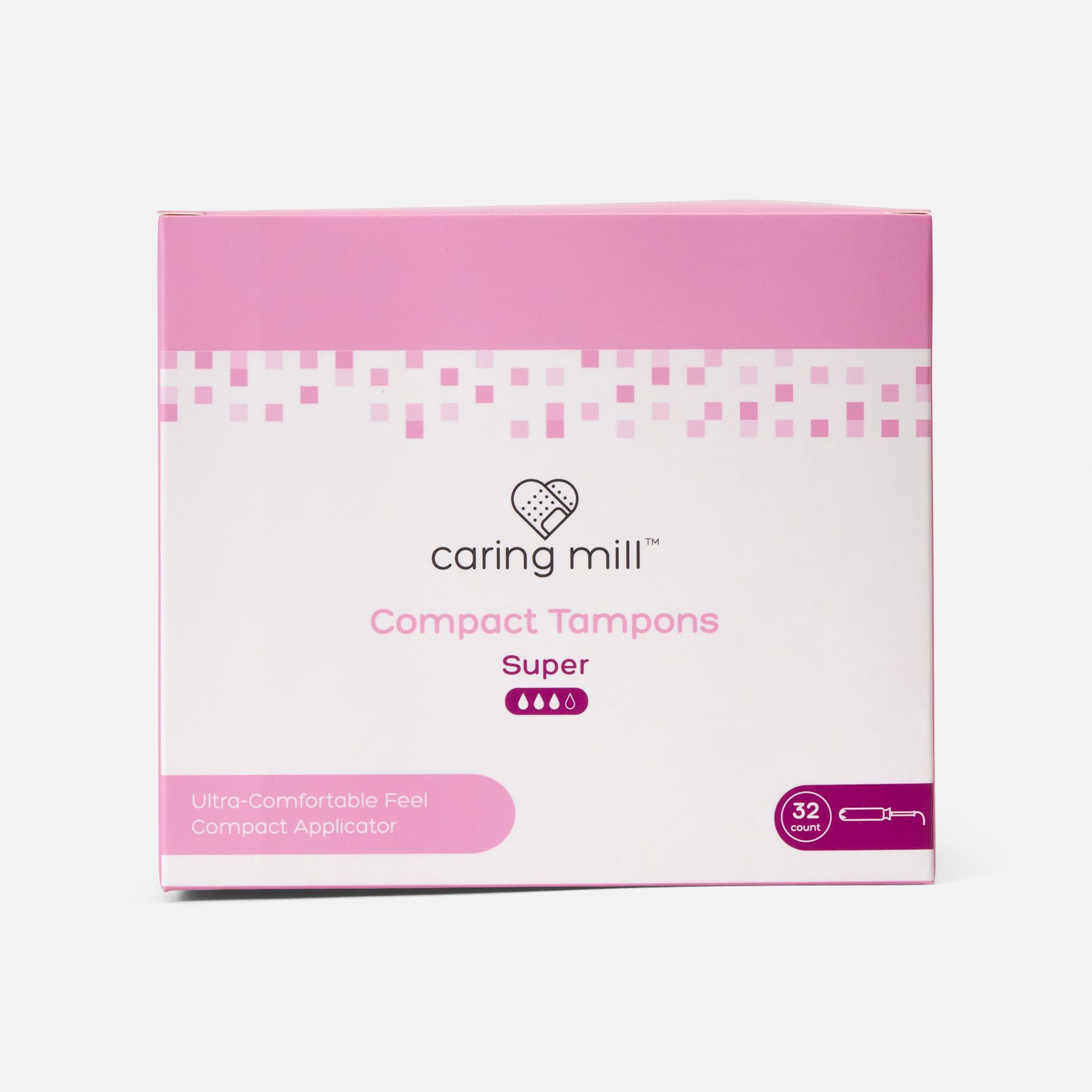 FSA Eligible Caring Mill™ Compact Tampons, 32 ct. FSA Store