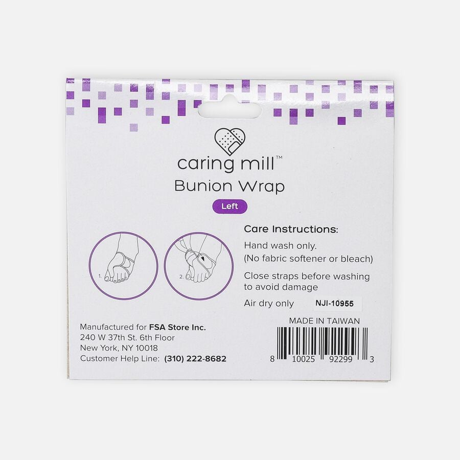 Caring Mill&trade; Bunion Wrap, Left, , large image number 2