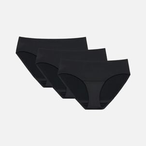 Proof Super Heavy Brief Period Underwear, 3 Pack, Black