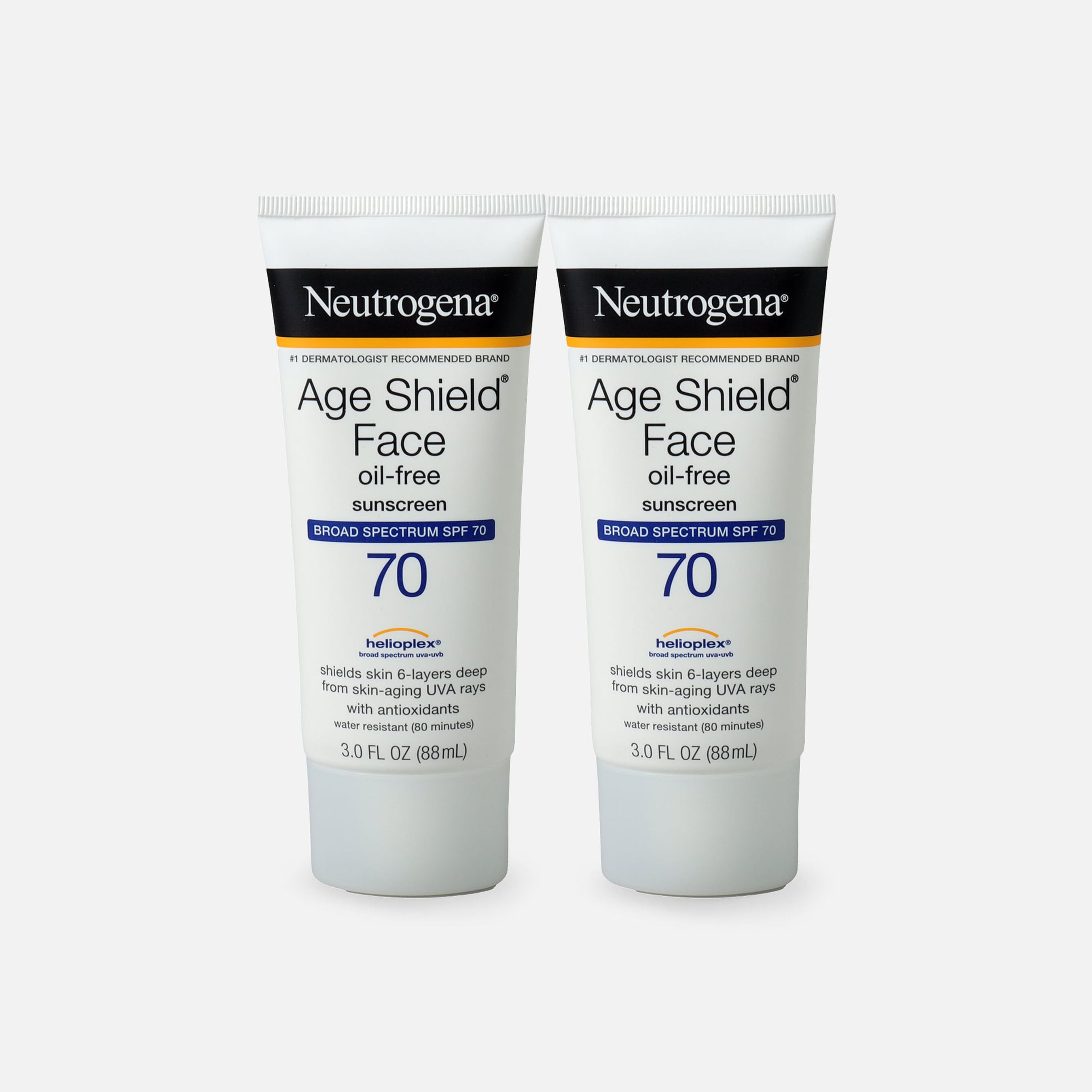 FSA Eligible Neutrogena Age Shield Face Sunscreen with SPF 70 3 oz (2