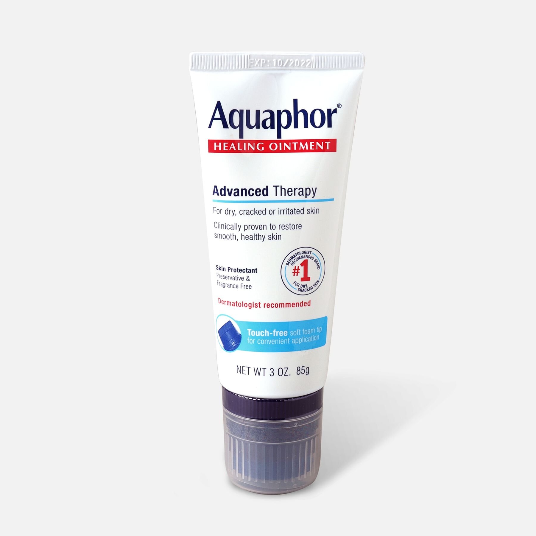 FSA Eligible Aquaphor Healing Ointment with Touch Free Applicator 3 oz FSA Eligible Aquaphor Healing Ointment with Touch Free Applicator 3 oz