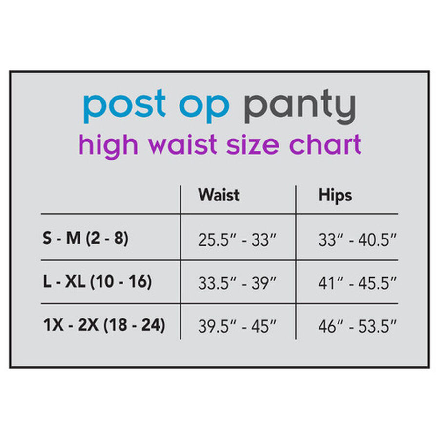 UpSpring Post Op Panty High Waist Compression Large/X-Large, Nude, , large image number 2