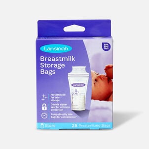 Lansinoh breastmilk storage bags, 50 ct.