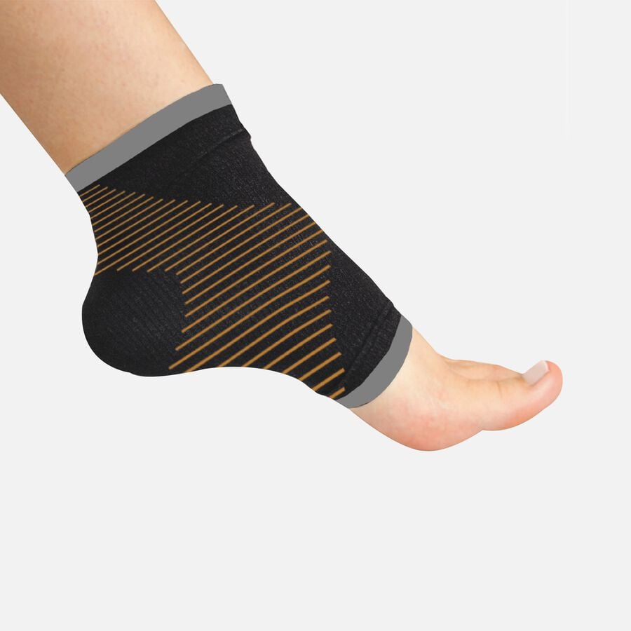 Caring Mill&trade; Copper-Infused Ankle Brace Compression Sleeve, L/XL, , large image number 1