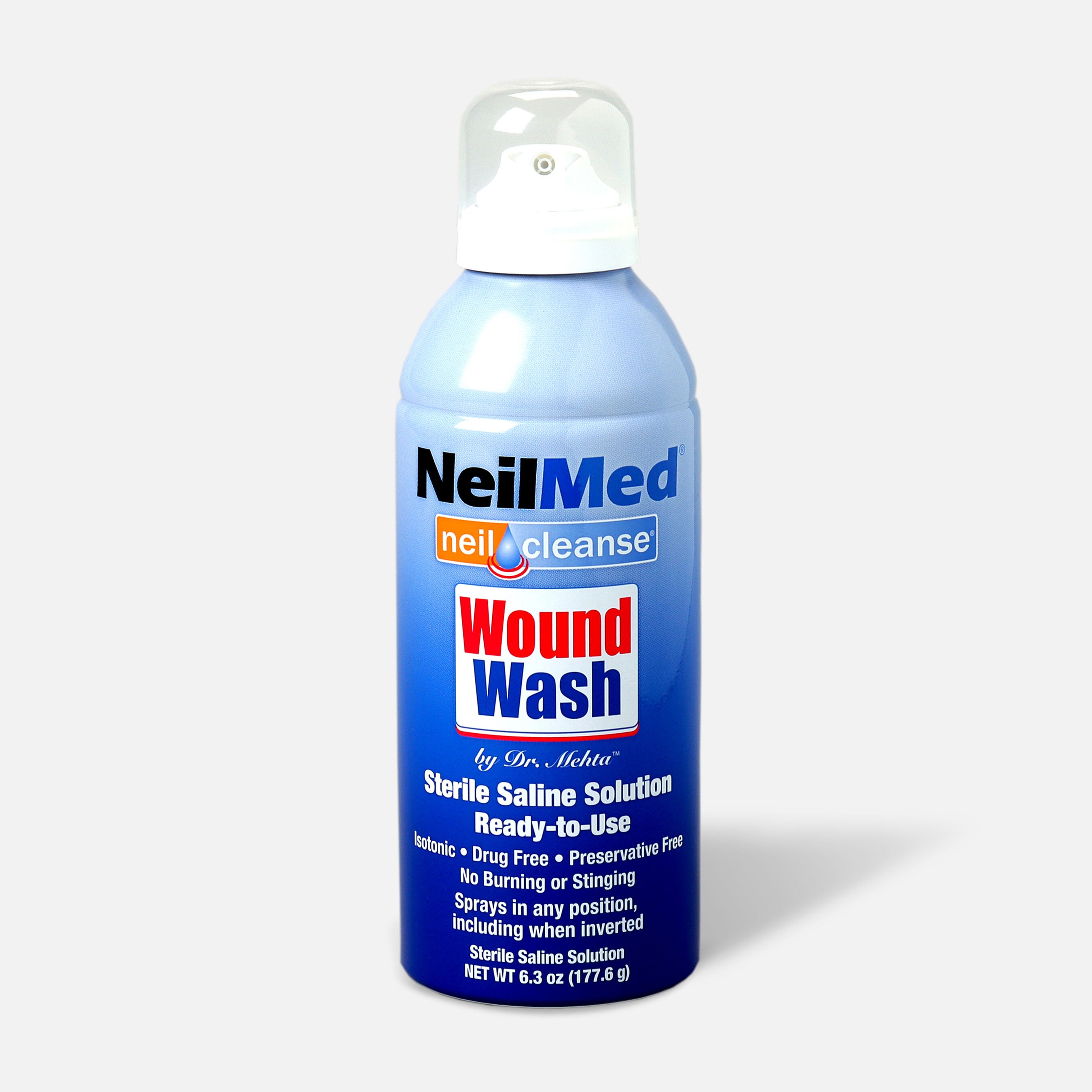 FSA Eligible NeilCleanse Wound Wash Saline Spray 6 oz. FSA Store