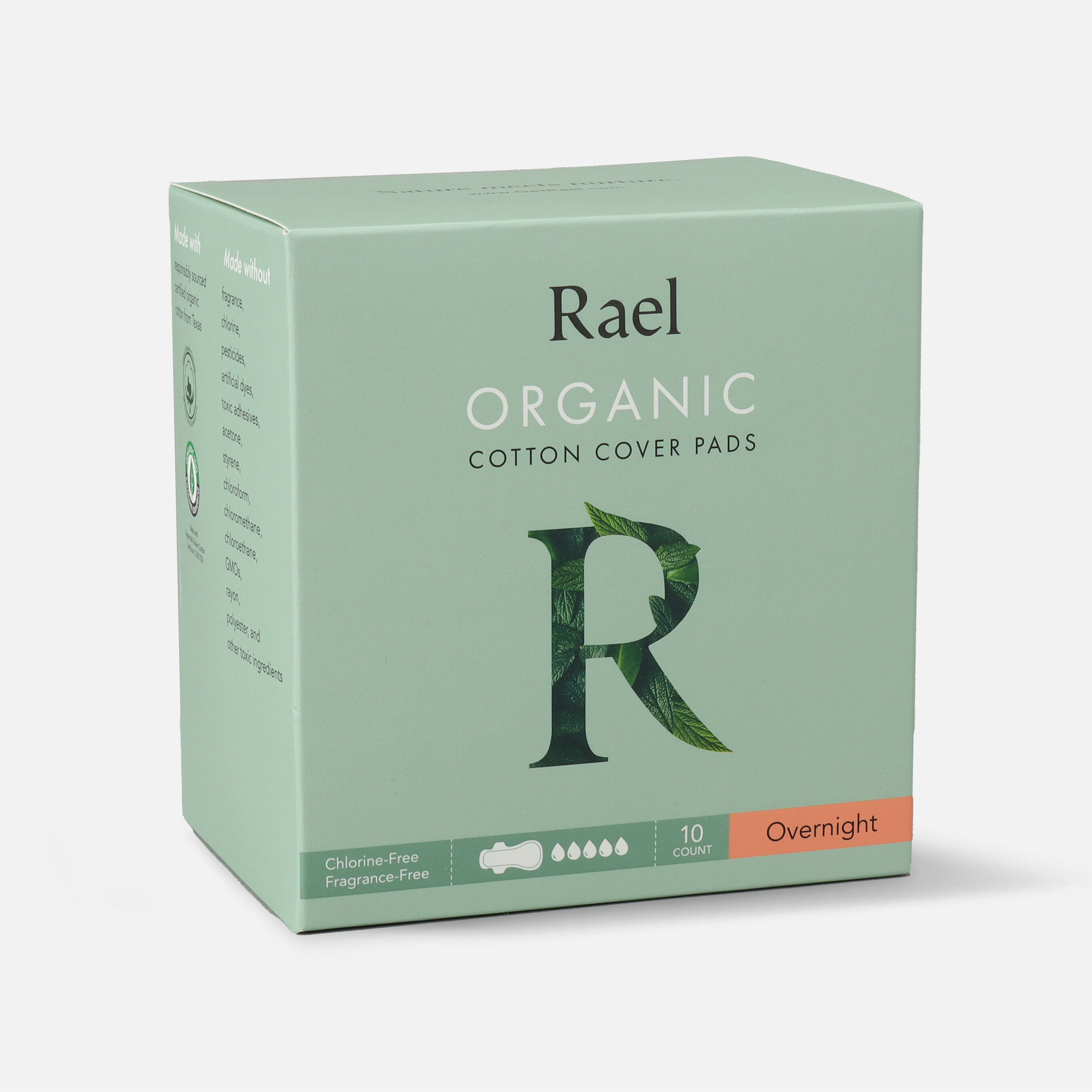 Rael Organic Cotton Cover Pads