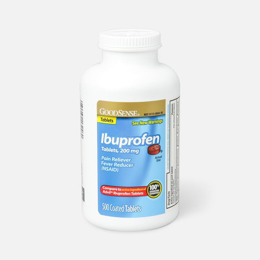 GoodSense&reg; Ibuprofen Coated Tablets 200 mg, Pain Reliever & Fever Reducer, , large image number 9