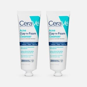 CeraVe&reg; Acne Clay to Foam Cleanser (2-Pack)