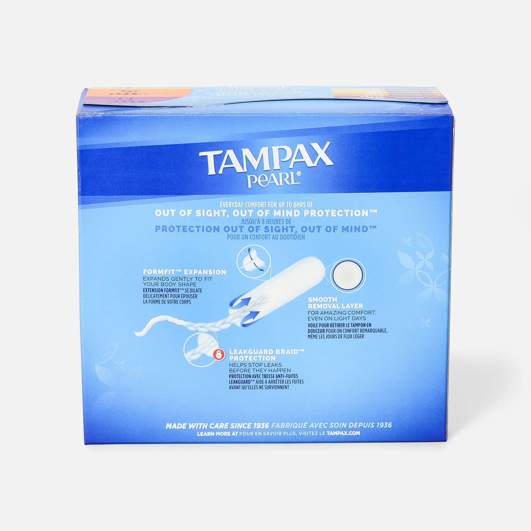 FSA Eligible Tampax Pearl Tampons Trio Pack with BPAFree Plastic