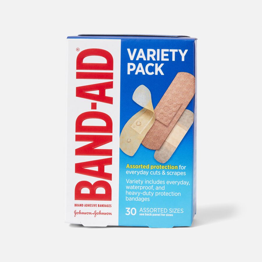 Band-Aid Variety Adhesive Bandages, Assorted, 30 ct., , large image number 0