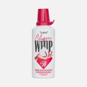 Vacation Classic Whip Sunscreen Mousse, SPF 50, 4 oz.