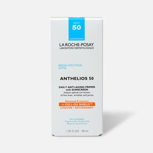 La Roche-Posay Anthelios Daily Wear Primer Face Sunscreen, SPF 50 with Antioxidants, 1.35 Fl. Oz.