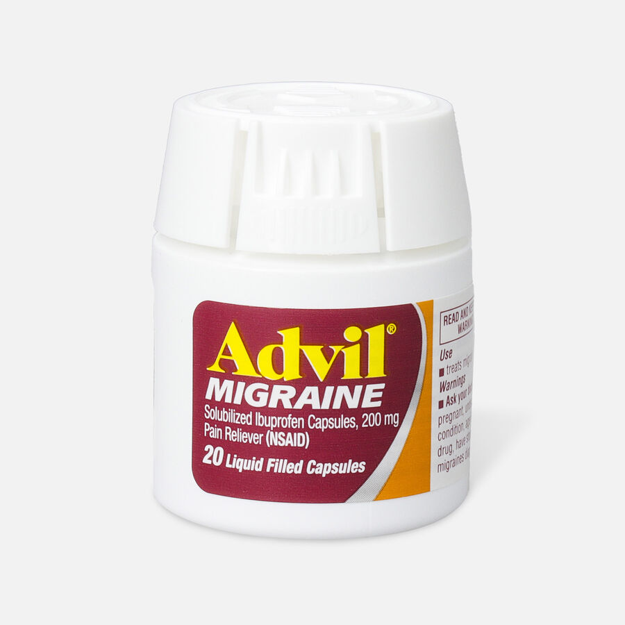 Advil Migraine Pain Reliever and Fever Reducer Liquid Filled Capsules