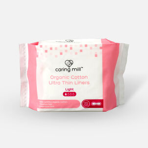 Caring Mill™ Organic Cotton Ultra Thin Liners, Light, 20 ct.