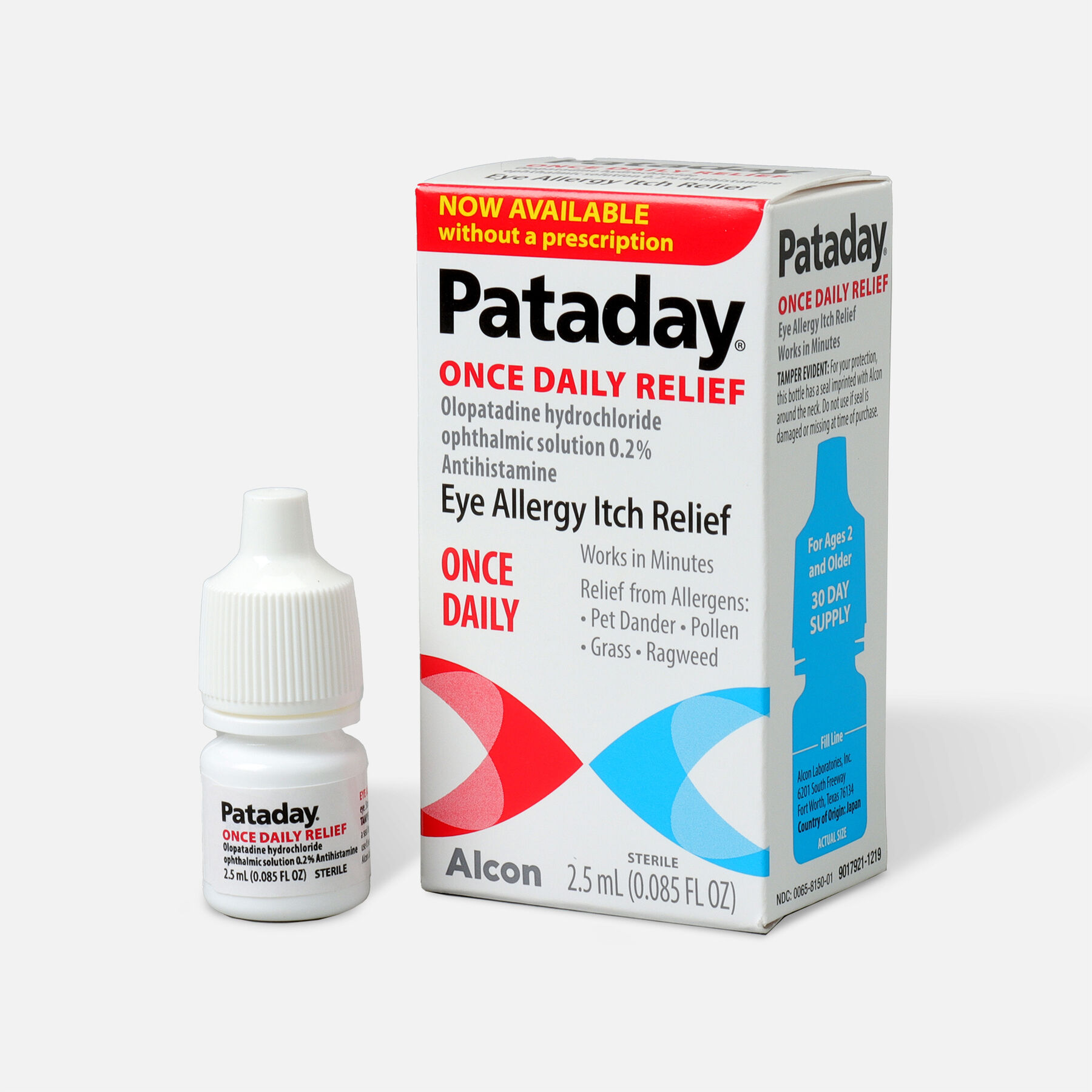 Pataday Once Daily Relief, 2.5mL