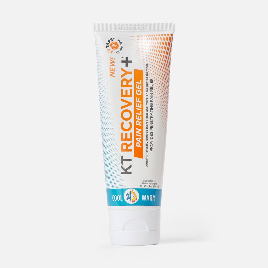 KT Recovery+ Pain Relief Gel, 3.4 oz., , large image number 0