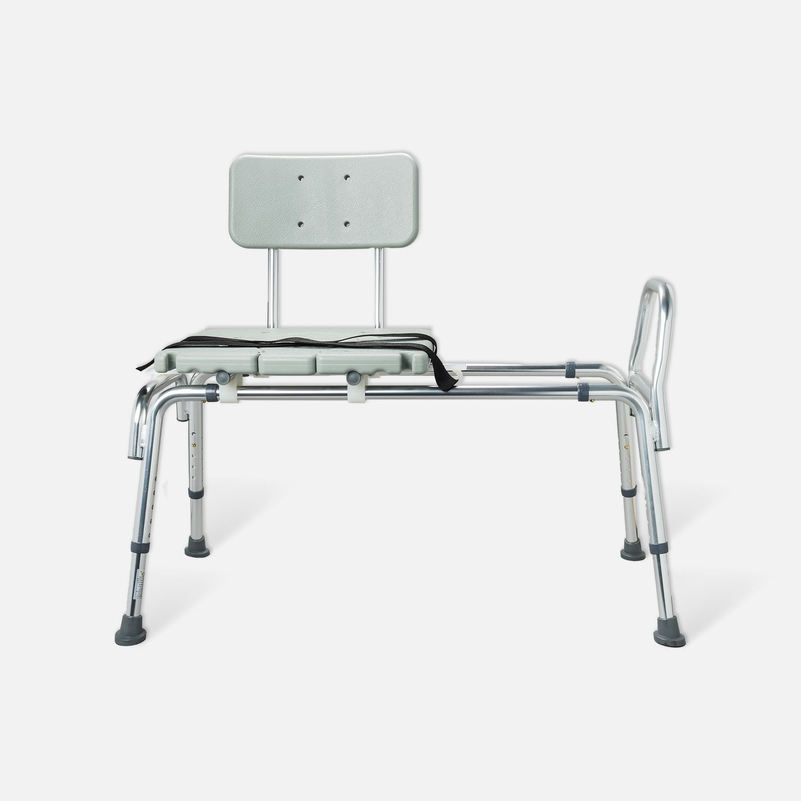 FSA Eligible DMI® Sliding Transfer Bench Shower Chair with CutOut Seat