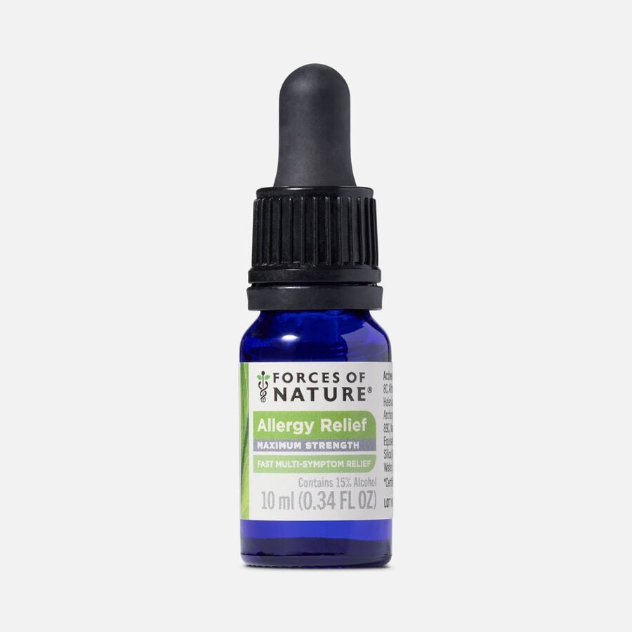 Forces of Nature Allergy Maximum Strength Sublingual Drops, 10ml, , large image number 4