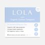 LOLA Tampons, Compact Plastic Applicator, 20 ct., , large image number 0